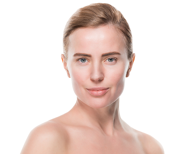 Signos de flacidez facial y pérdida de firmeza